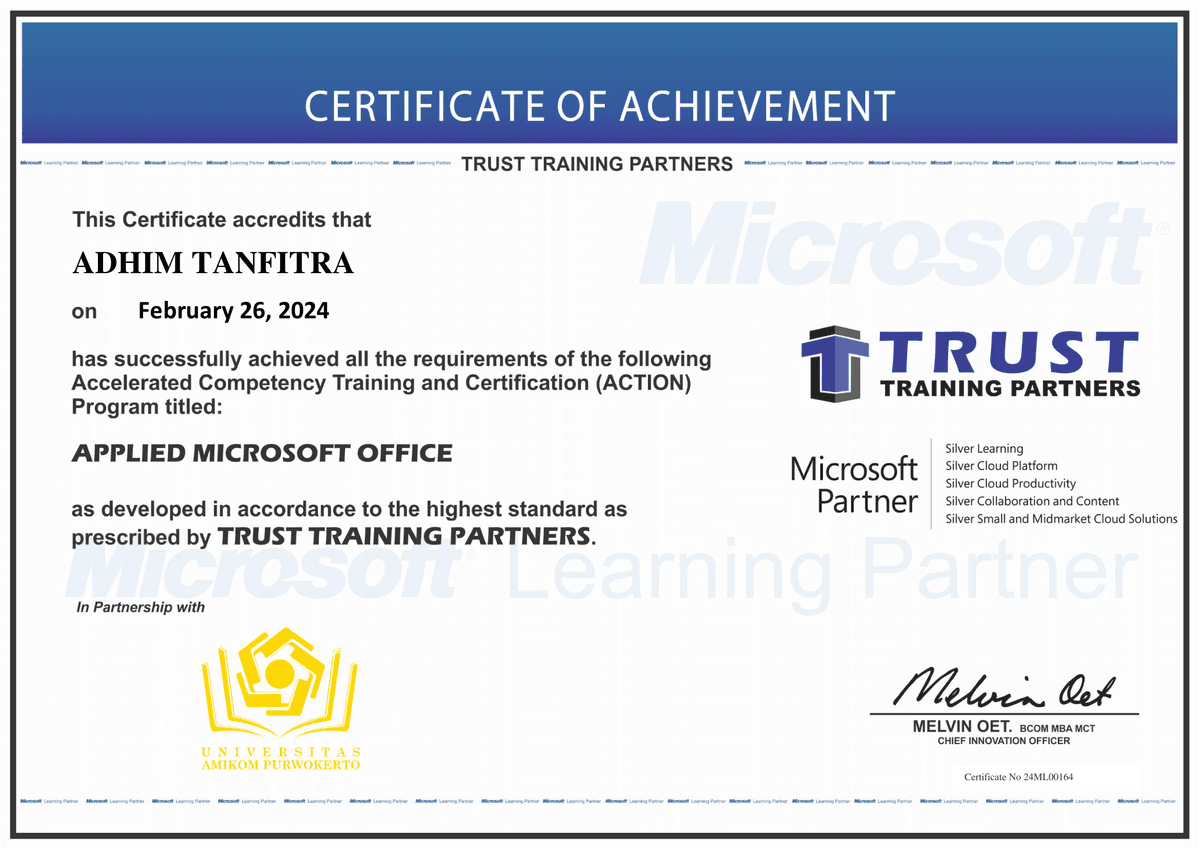 Applied Microsoft Office